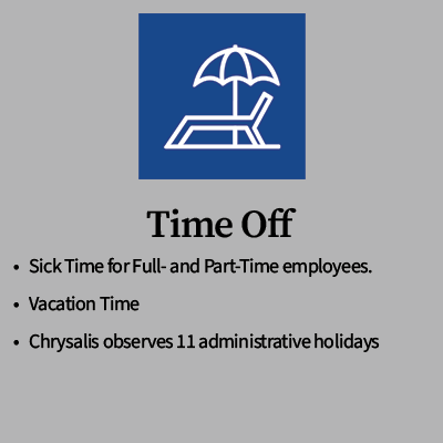 Time off benefits at Chrysalis